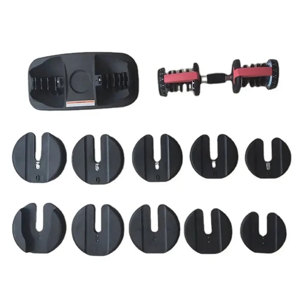 40kg/90 lbs. Smart, Fast, Detachable, and Adjustable Dumbbells: Household and Gym Fitness Equipment, Ideal for Weight Training